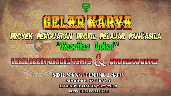 GELAR KARYA P5 TEMA 1 KEARIFAN LOKAL